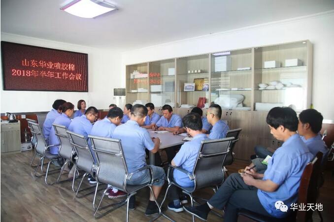 山东华业上半年工作会议召开